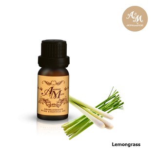 Aroma&amp;More Lemongrass Essential oil Thailand / น้ำมันหอมระเหยตะไคร้บ้าน เลมอนกราส 100% ไทย 10/30ML