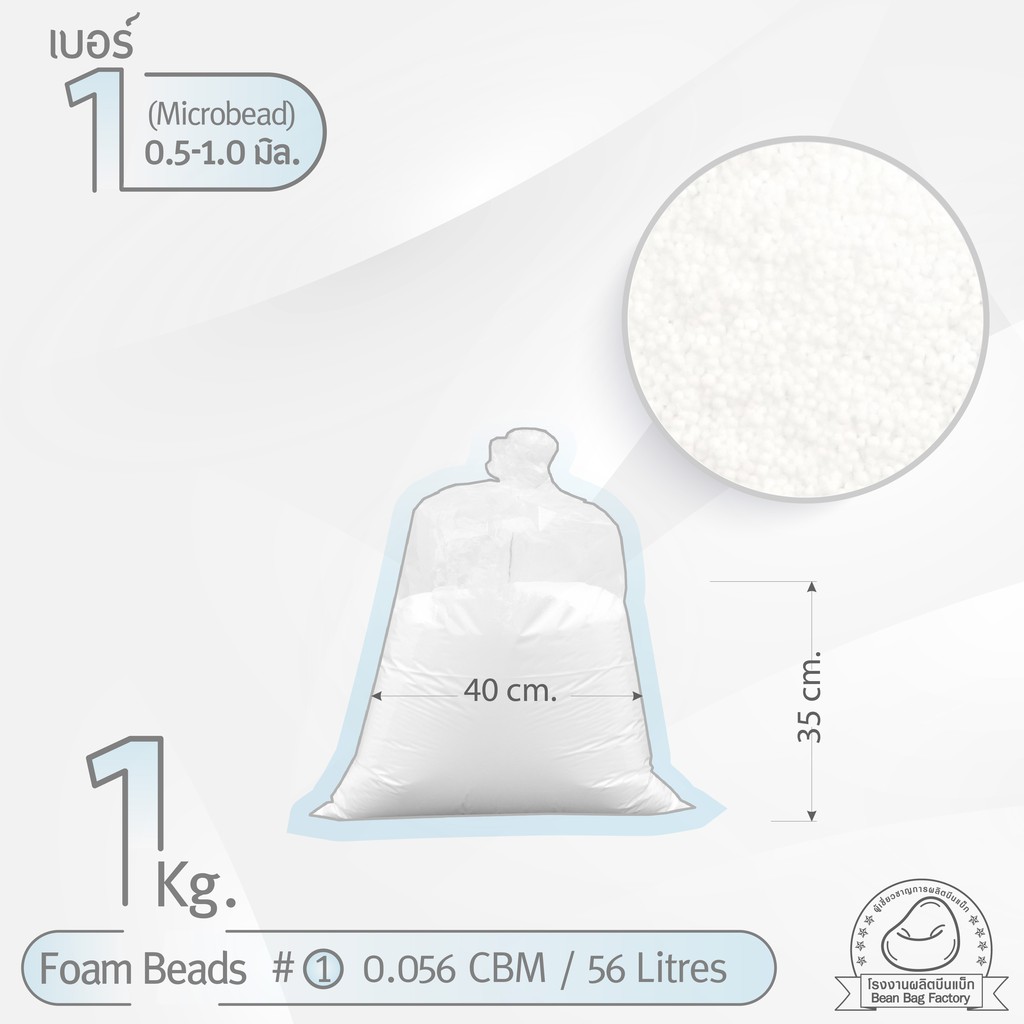 เม็ดโฟม-บีนแบค-1-ขนาด-0-5-1-0-มิล-ไมโครบีด-สั่งได้สูงสุด-5kg-ต่อ-1-คำสั่งซื้อ-เป็นข้อจำกัดของขนส่งค่ะ