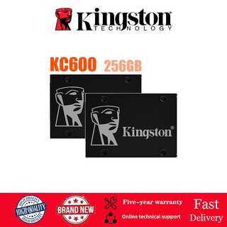 【พร้อมส่ง】Kingston โซลิดสเตตไดรฟ์ Sata 3 SSD 256G KC600 2.5 นิ้ว สําหรับแล็ปท็อป เดสก์ท็อป