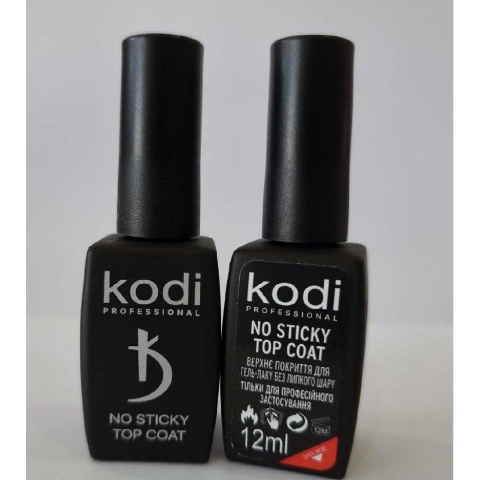 KODI ท้อปเจลแบบไม่ต้องเช็ดเหนียว no sticky Top Coat 12ml. ของแท้นำเข้า ...