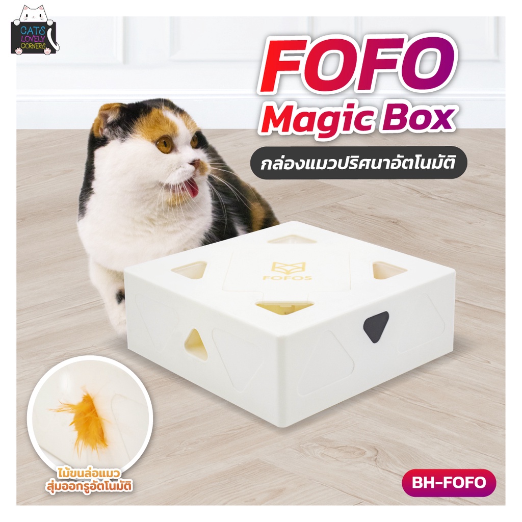 กล่องแมวปริศนาอัตโนมัติ-fofo-magic-box