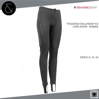 SHARKSKIN V.2 - TITANIUM CHILLPROOF LONG PANTS - WOMENS (รับประกัน 1 ปี)