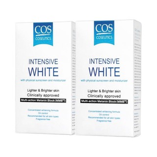 COS Coseutics Intensive White Cream (2 หลอด)