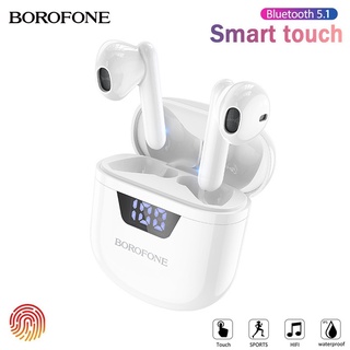 Borofone BW05 หูฟังสเตอริโอไร้สาย บลูทูธ 5.1 สําหรับ Android และ IOS TWS BW05
