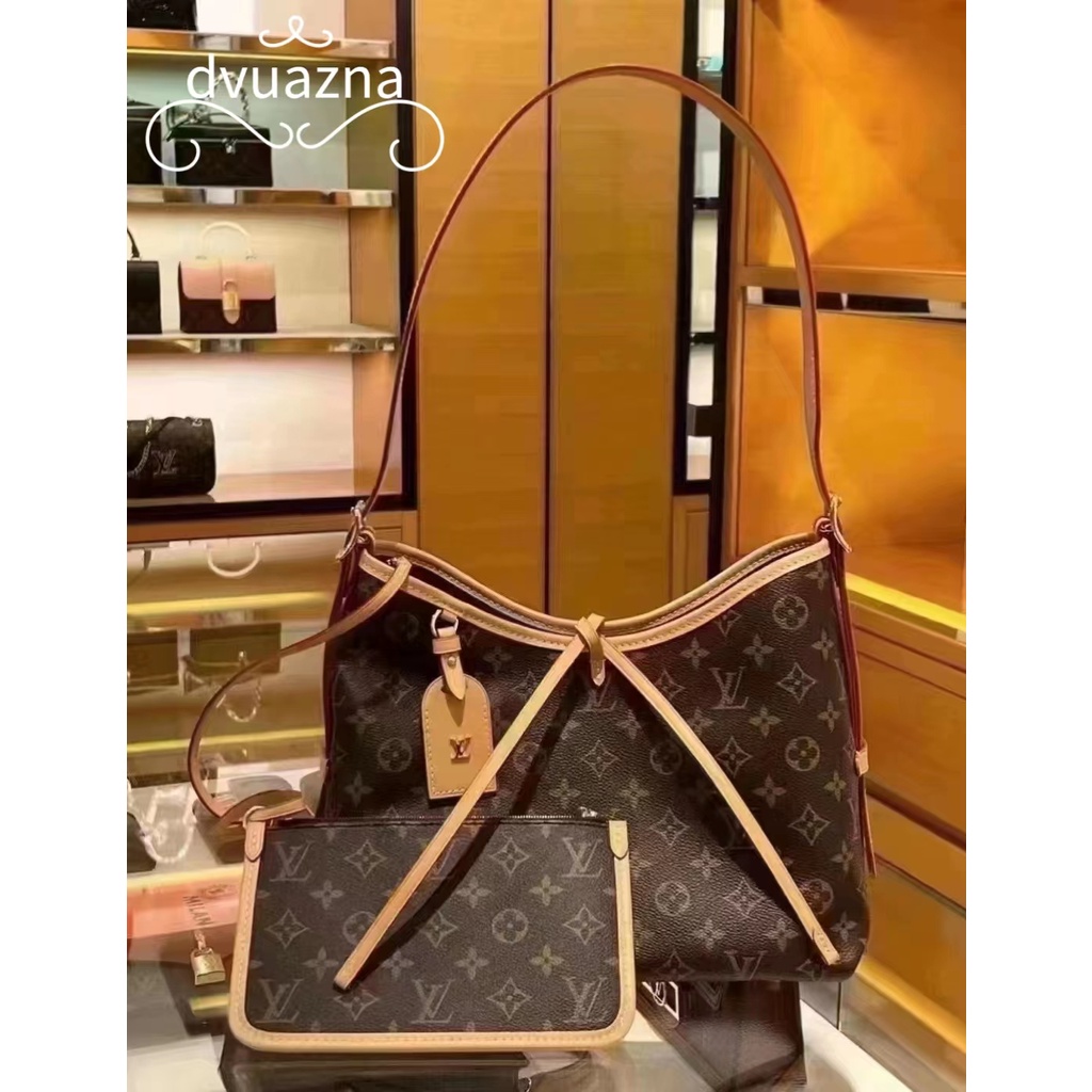 กระเป๋าช้อปปิ้ง-louis-vuitton-lv-carryall-ของแท้