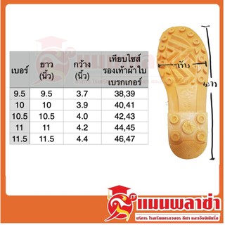 ภาพขนาดย่อของภาพหน้าปกสินค้ารองเท้าบูท รองเท้าบูทกันน้ำ AS สูง 12.5 นิ้ว (ครึ่งแข้ง) จากร้าน manplaza044872041 บน Shopee