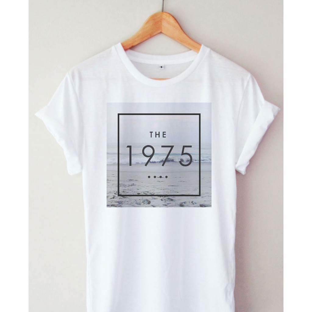 เสื้อยืดสีขาวเสื้อวง-1975-t-shirts-4xl