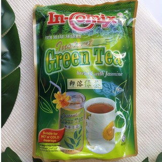 In-Comix ชาเขียวผสมมะลิ ชาเขียวสำเร็จรูป Instant Green Tea Brewed with Jasmine