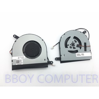 DELL CPU FAN พัดลมโน๊ตบุ๊ค DELL Inspiron 17 7778 CPU cooling FAN แบบ 4 pin