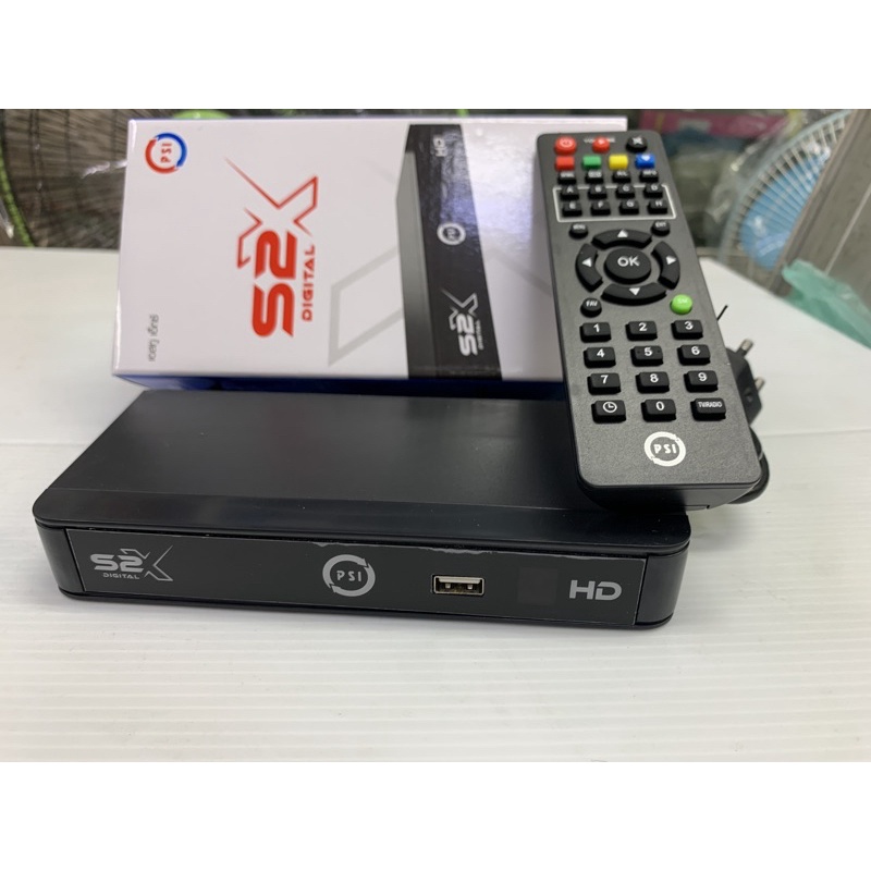 กล่องรับสัญญาณระบบจานpsi-s2x-hd