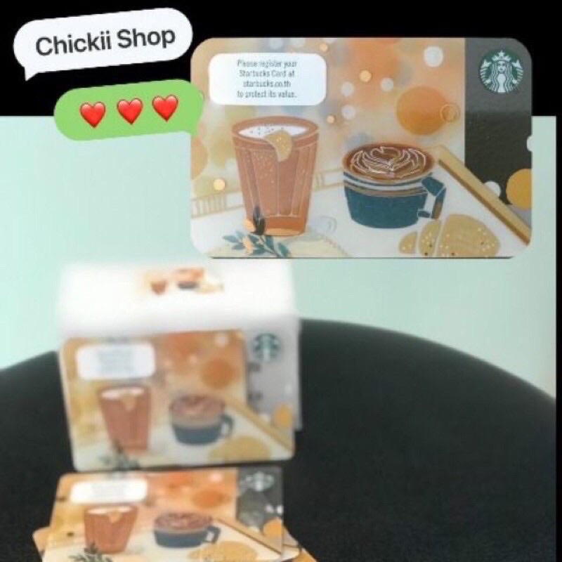 รูปภาพของบัตร starbucks มูลค่า 3,000 บาท (ส่งรหัส )ลองเช็คราคา