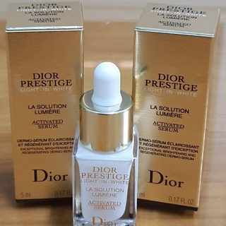 (ของแท้​💯​%) เซรั่ม Dior Prestige Light-in-White Activated Serum ขายขนาด 5ml