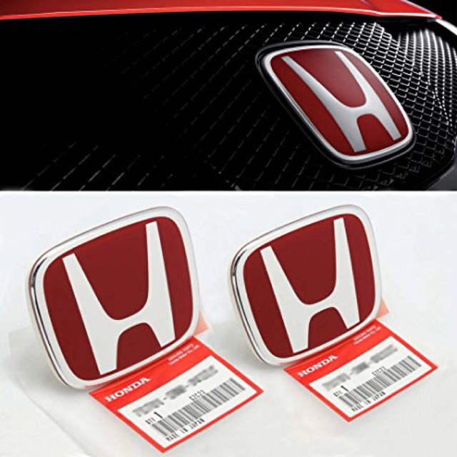 โลโก้ Honda City 2005 Type R / Red H (ด้านหน้าและด้านหลัง) | Shopee ...