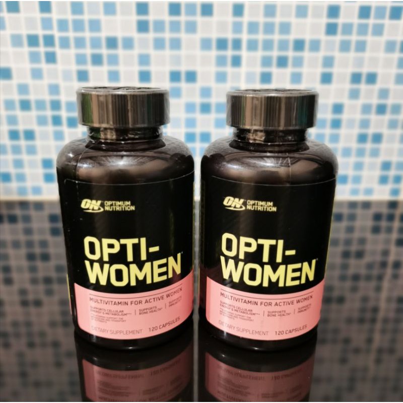 Optimum Nutrition Opti-women 60- 120 cap(วิตามินรวมหญิงฉลากใหม่ ...