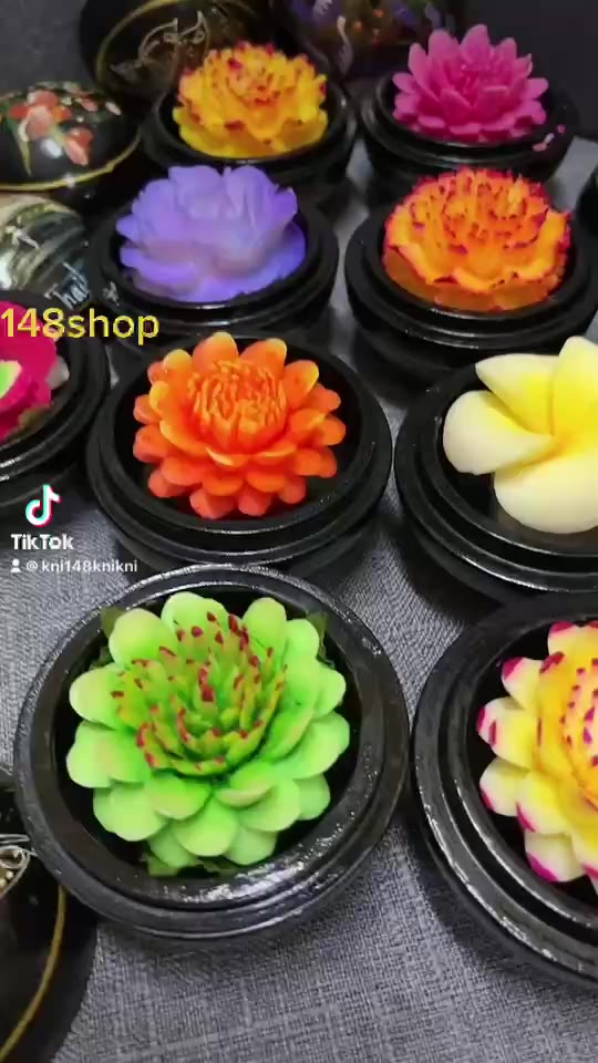 สบู่หอมแกะสลักรูปดอกไม้-3นิ้ว-flowerspa