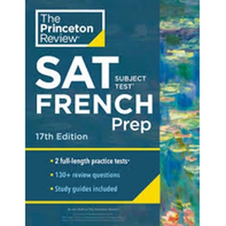 Chulabook(ศูนย์หนังสือจุฬาฯ) |หนังสือ9780525568964PRINCETON REVIEW SAT SUBJECT TEST FRENCH PREP