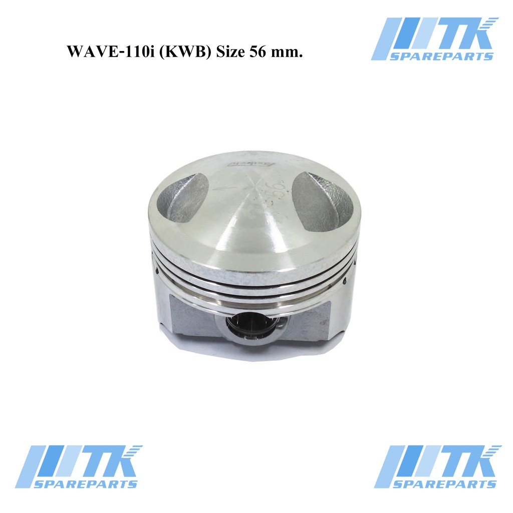 เสื้อสูบสำเร็จรูปพร้อมลูกสูบแหวน-wave110i-kwb-size-56mm-แถมฟรีปะเก็นฝาสูบทองแดงสปริง-1-ตัว-ปลอกโต-59มม-ตีนปลอกยาว-18มม