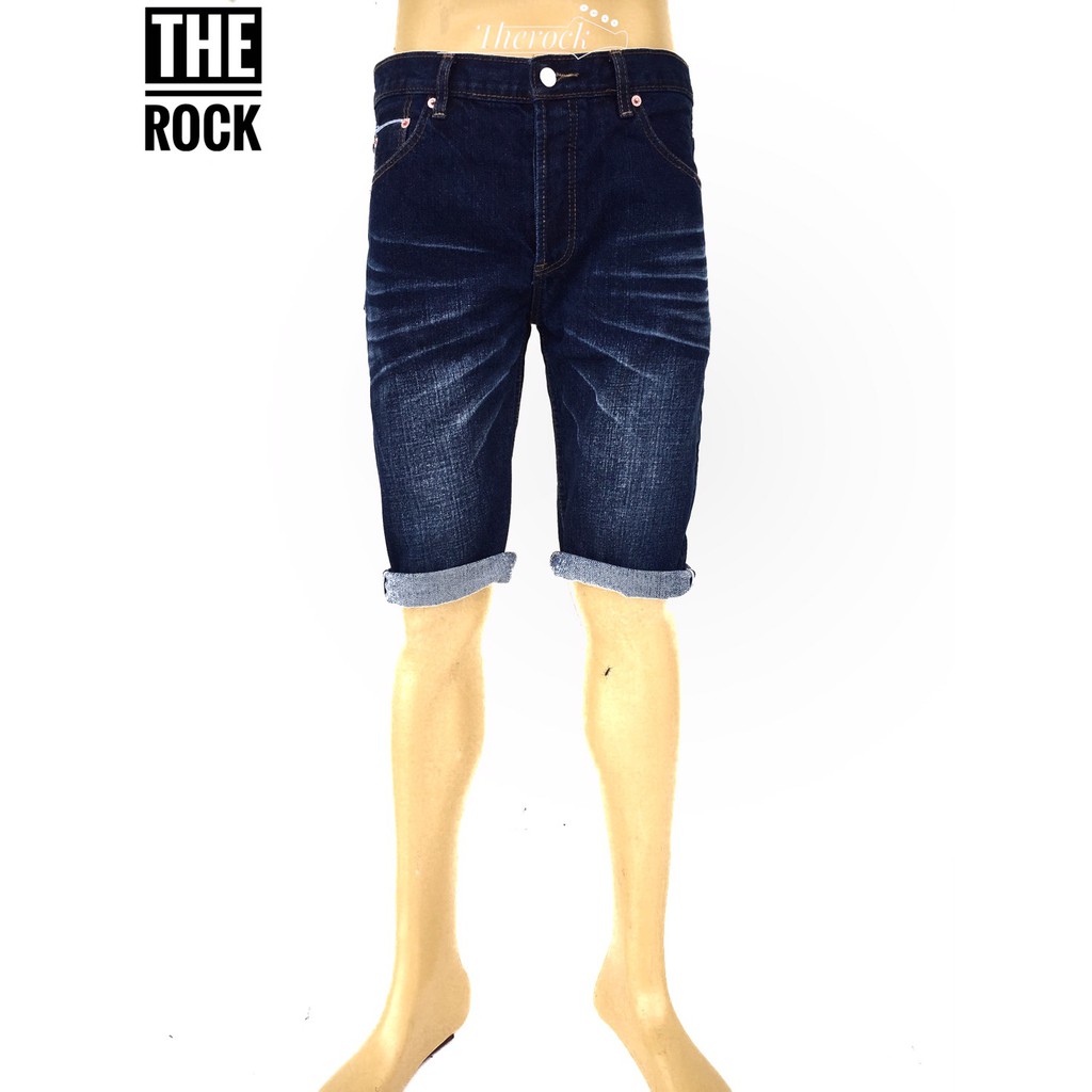 กางเกงยีนส์ผู้ชาย-กางเกงยีนส์ขาสั้นผู้ชาย-ริมแดง-no-600-2