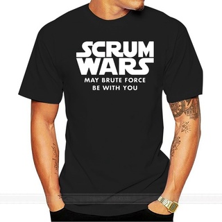 เสื้อยืดผ้าฝ้ายฤดูร้อนราคาถูกสุด ๆเสื้อยืดแขนสั้นลําลอง ผ้าฝ้าย 100% พิมพ์ลาย Scrum Wars Rugby League Rugby Union แฟชั่น