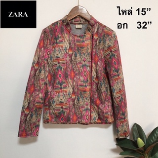 แจ๊คเก๊ตผ้านิ่ม แบรนด์ Zara