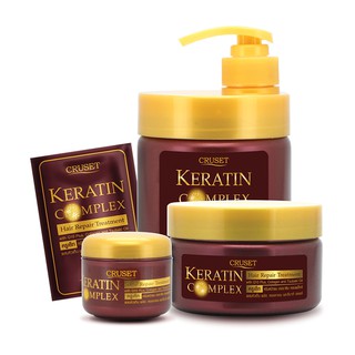 Cruset Keratin Complex Hair Repair Treatment. ครูเซ็ท เคราติน คอมเพล็กซ์ แฮร์ รีแพร์​ ทรีทเม้นท์