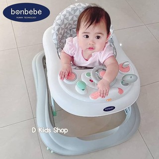 ภาพขนาดย่อของสินค้าแถมถ่าน bonbebeแท้100% รถหัดเดิน ใหม่ล่าสุด Bonbebe baby walker รถหัดเดินเด็ก แบรนด์ Bonbebe