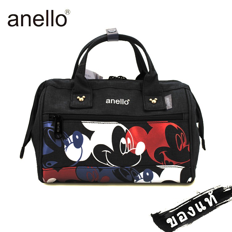 37-yy-anello-xld-พร้อมส่ง-anello-mickey-แบบถือพร้อมสายสะพายข้า-กระเป๋าเป้-กระเป๋าสบายข้าง-กระเป๋าถือมิกกี้