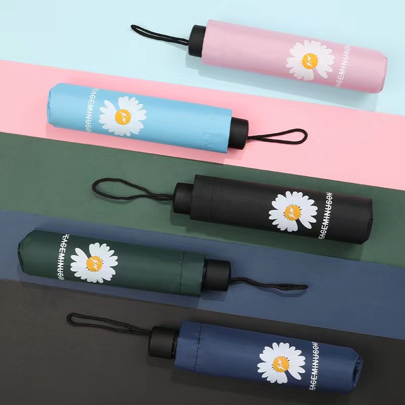 ภาพหน้าปกสินค้าร่มพับ 3 ตอน ร่มกันแดด ร่มกันฝน ร่มกันยูวี ร่มกันUV ร่มพับได้ ร่ม uv Umbrella คุณภาพดีราคาถูก UV3858 จากร้าน joyo2563 บน Shopee