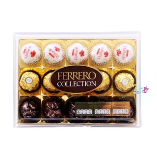 Ferrero Rocher 🇮🇹 รุ่น Collection รวมรส Hazelnut,Raffaello,Dark Chocolate
