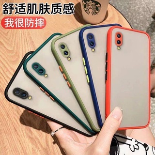 เคสหลังด้านขอบสี samsung A02 A12 / A21S / A11 / M11 / M31 / A11 / A31 / A10 / A20 / A30 / A50 / A10S / A20S / A30S /A50S