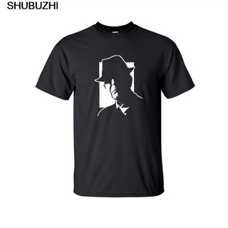 T-shirt  เสื้อยืดแขนสั้น พิมพ์ลาย Leonard Cohen สําหรับผู้ชายS-5XL