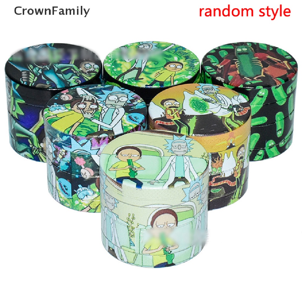 crownfamily-เครื่องบดสมุนไพร-เครื่องเทศ-บดยาสูบ-4-ชั้น-ขายดี