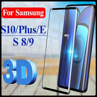 ฟิล์มกระจกนิรภัย ป้องกัน 3D 9h สำหรับ samsung galaxy s10 glass s9 s20 plus s21 ultra s10e s8 plus s9plus