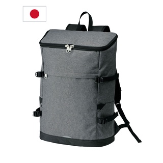 ATHLISH Square D bag, L size Back Pack, Ultra durable, super functional, Extra haul room [ Japanese School Sports Wear Brand]