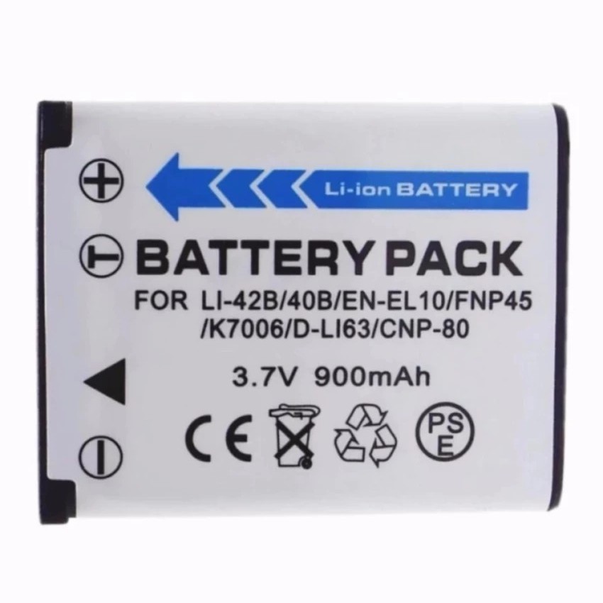 Olympus Digital Camera Battery รุ่น LI40B/42B (White) 266 Shopee