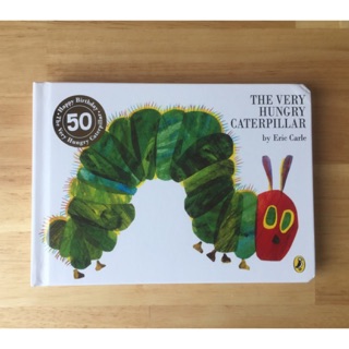 The very Hungry Caterpillar หนังสือมีตำหนิจากการขนส่ง  ❌ไม่มีผลต่อการใช้งาน❌ หนังสือเด็กภาษาอังกฤษ