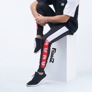 FABBOZ Side Logo Active Pants in black