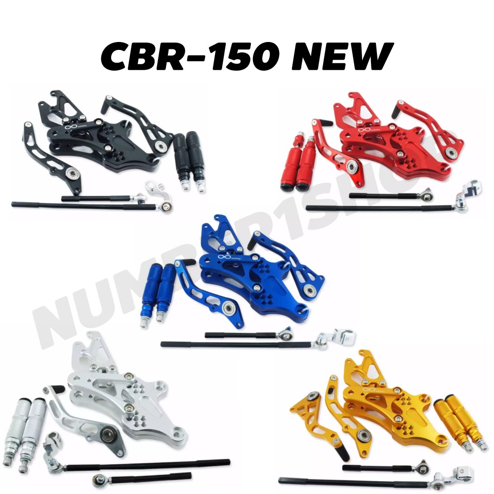 เกียร์โยง-cnc-สำหรับ-cbr-150-new-สีเงิน-น้ำเงิน-ดำ-แดง-ทอง