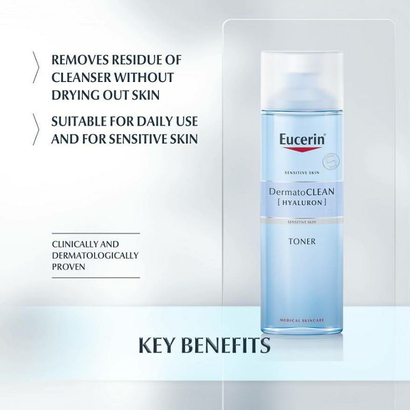 ⷹ  | Թ Eucerin DermatoCLEAN [HYALURON] Toner 200ml.