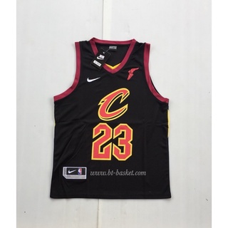 เสื้อบาส Cavs Lebron James 23 สีดำ