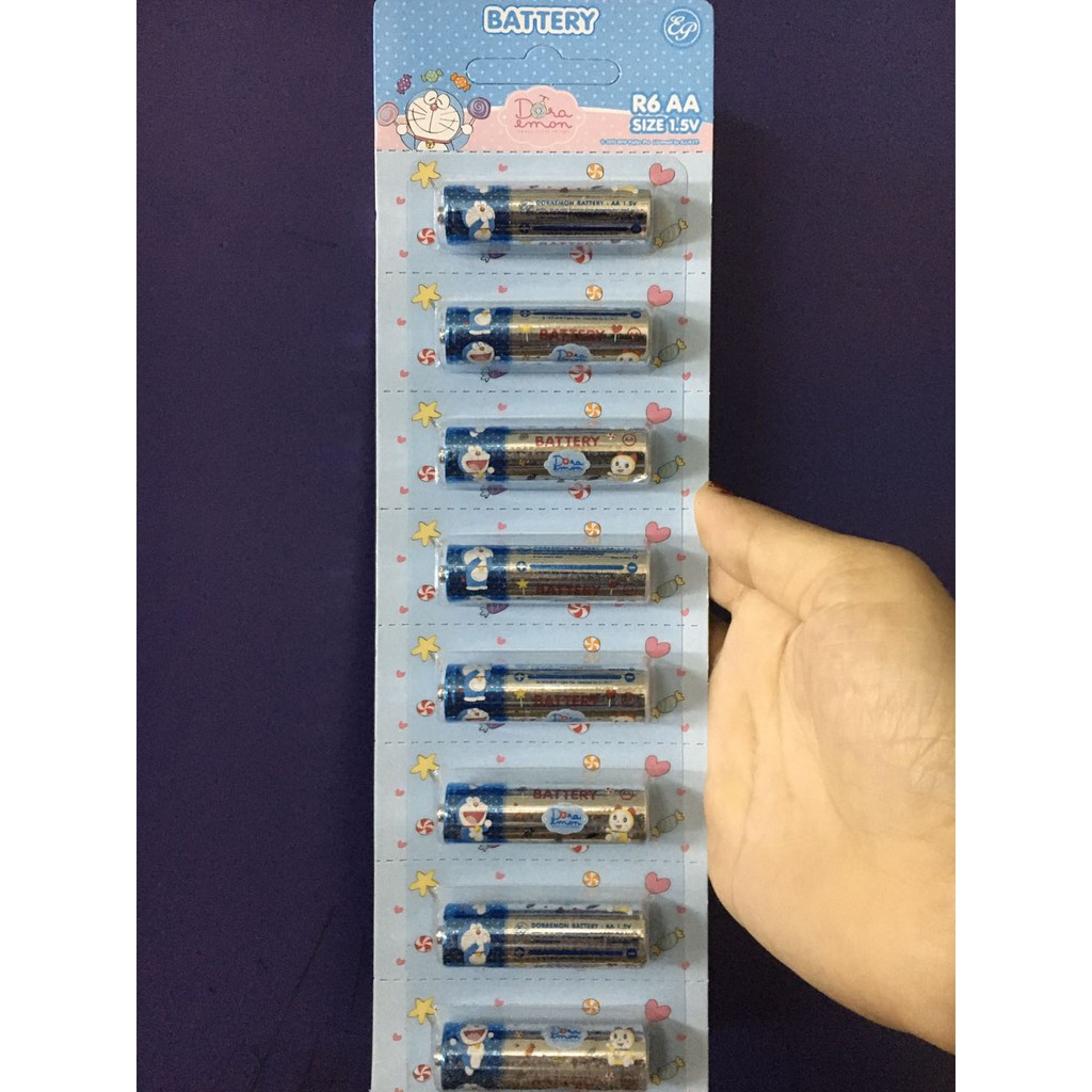BATTERY R6 AA Rechargeable Ni-MH Battery 1 แพ็ค 8 ก้อน ถ่านชาร์จ ...