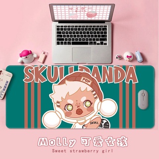 ✨🍑🍃 Mouse pad แผ่นรองเมาส์ขนาดใหญ่ลายการ์ตูน 80*30 ซม. 90*40ซม.หนา 3 มม.