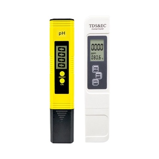 เครื่องวัดอุณหภูมิ Ph และ Tds Meter Combo 0.01ph – 2% 3-in-1 Tds Ec อุณหภูมิ