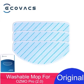 สินค้า แท้จริง Original Ecovacs ผ้าม็อบซักได้ Washable Mop Pad for T8 & T9 Series