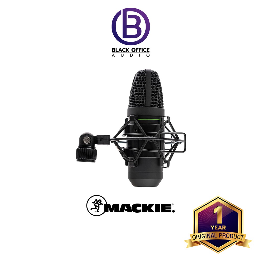 mackie-em-91c-ไมค์คอนเดนเซอร์-ไมค์อัดเสียง-บันทึกเสียง-โฮมสตูดิโอ-condenser-microphone-blackofiiceaudio