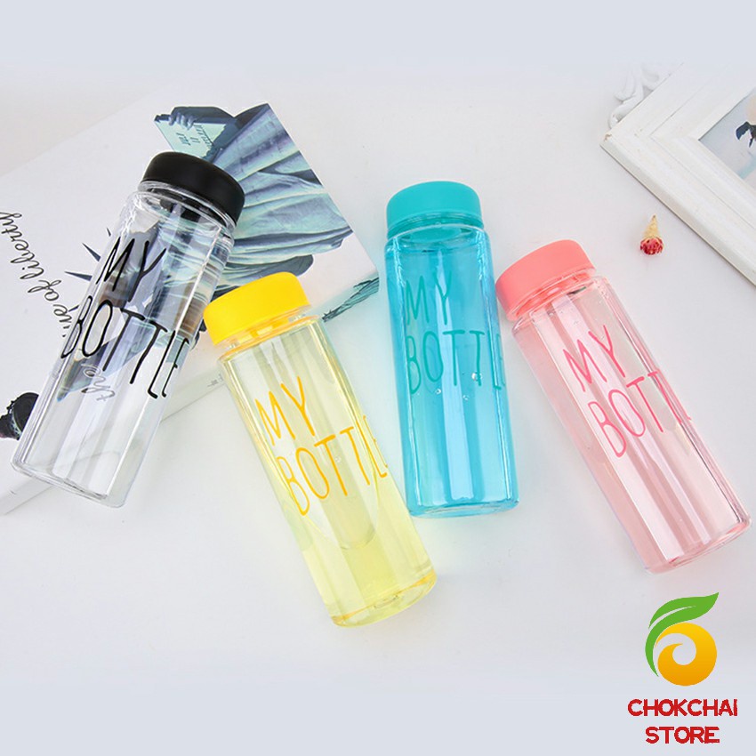 chokchaistore-ขวดพาลสติก-ขวดน้ำแบบพกพา-plastic-water-cup