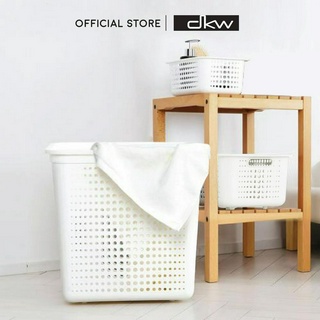 [มีไลฟ์] DKW ตะกร้าพลาสติกอเนกประสงค์ Bubble (ไม่มีฝา)(มี 3 ขนาด) Plastic Storage Basket