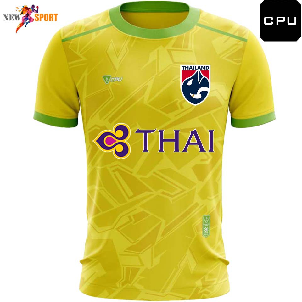 เสื้อฟุตบอล-คาปูชิโน-k7-พร้อมโลโก้ช้าง-การบินไทย