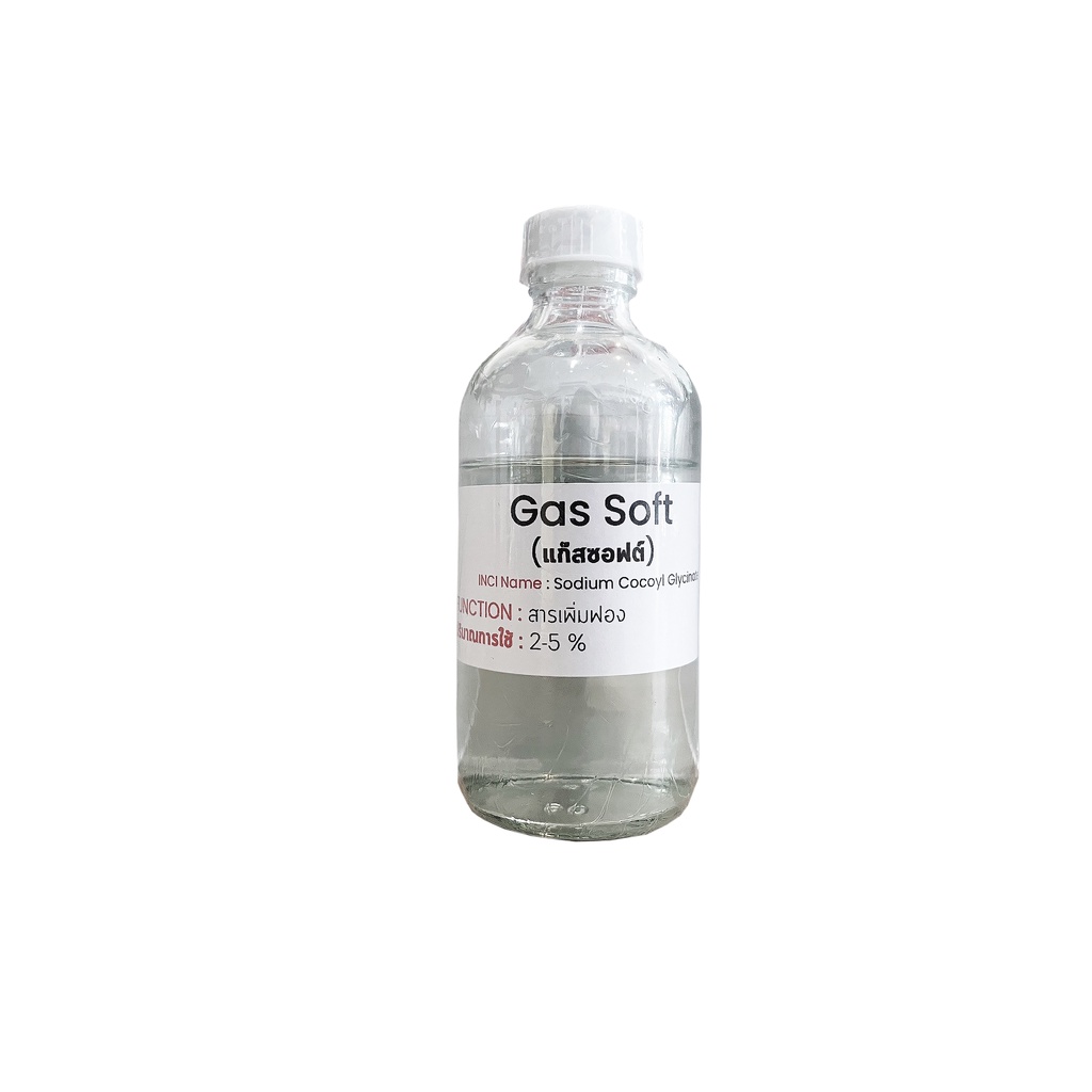 gas-soft-ขนาด-100-กรัม-สารเพิ่มฟองในสบู่-แชมพู-ชนิดอ่อนโยน