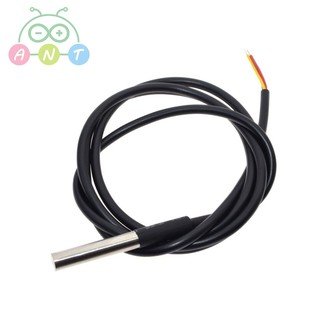 พร้อมส่ง-1M/2M/3M Waterproof DS18b20 temperature probe stainless steel package